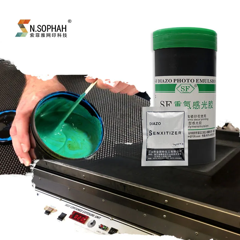 Best Price Photo Emulsion Water Based Diazo Screen Printing Photo Emulsion For Screen Printing