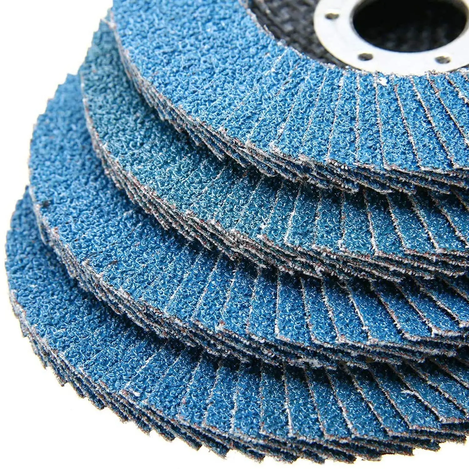 115x22mm VSM premium zirconia flap disc abrasive cloth flap wheel for stainless steel grinding