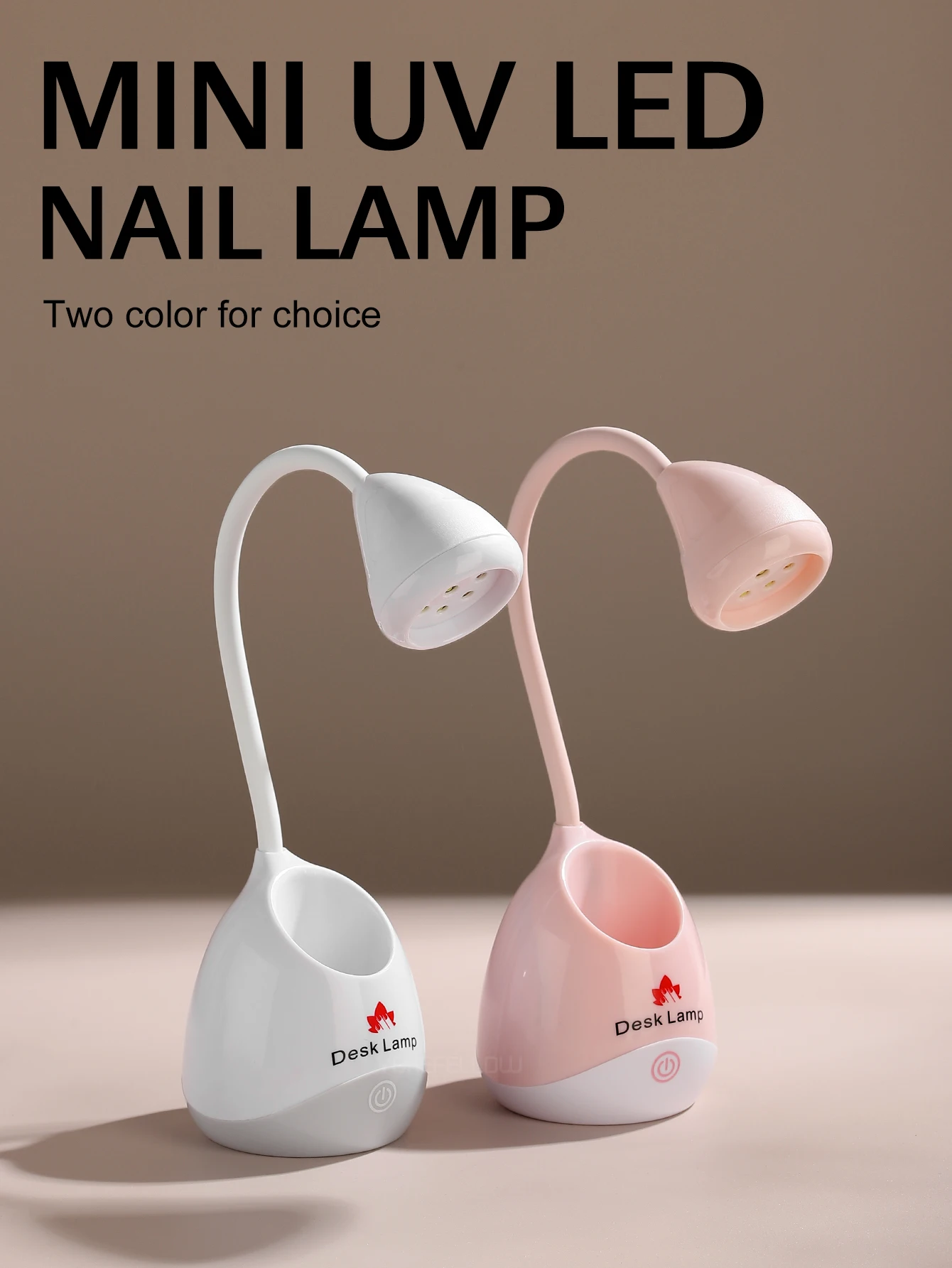 Rechargeable UV LED Nail Lamp Curing Nail Gel 36W Desktop Lamp Flexible Led Nail Lamp