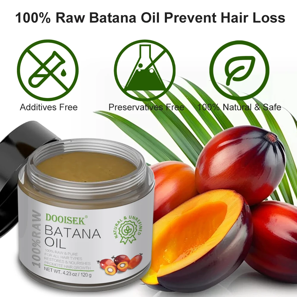 Hot Products 100% Pure Batana Oil Organic jojoba oil Natural Promote Hair Growth Batana Oil Butter For Hair Regrowth