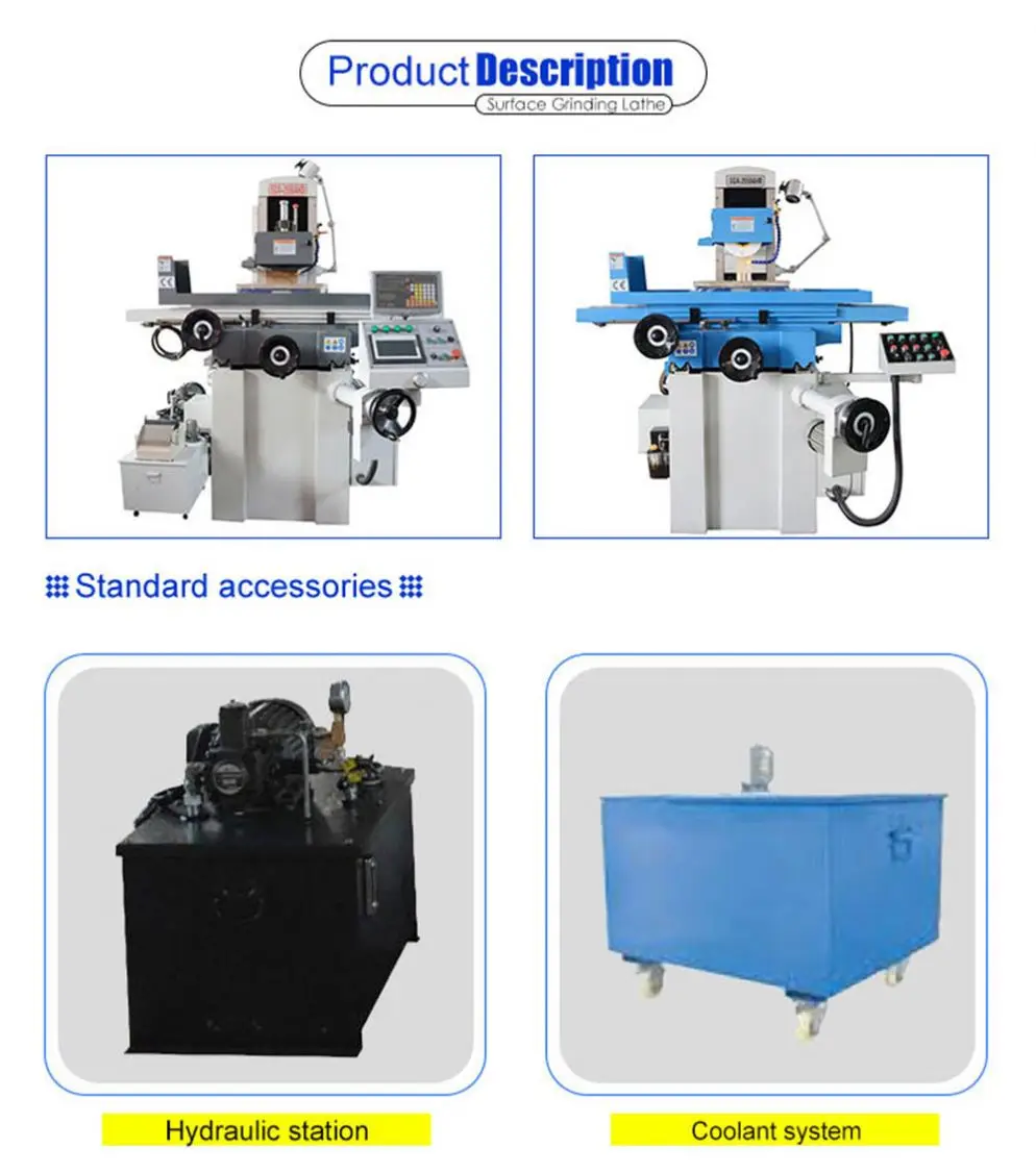 Factory Supply Factory Price Hydraulic Surface Grinding Machine