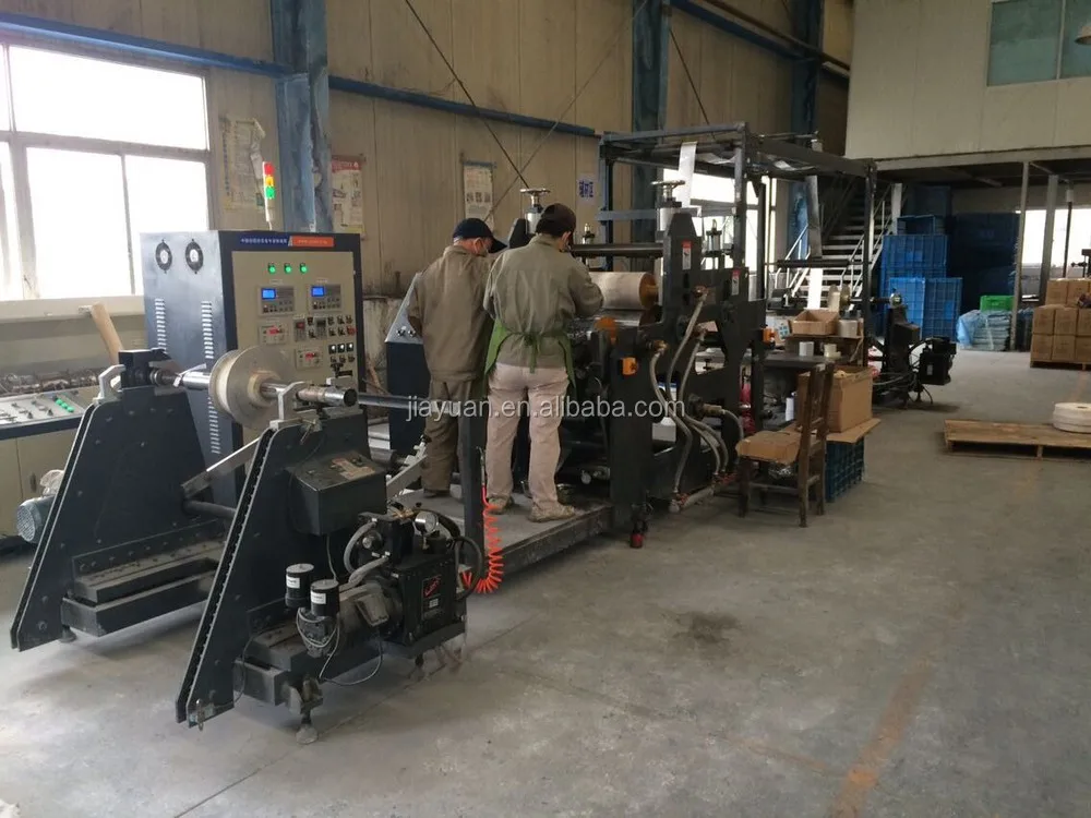 Butyl Rubber Waterproof Tape Non Asphalt Coating Extrusion Machine