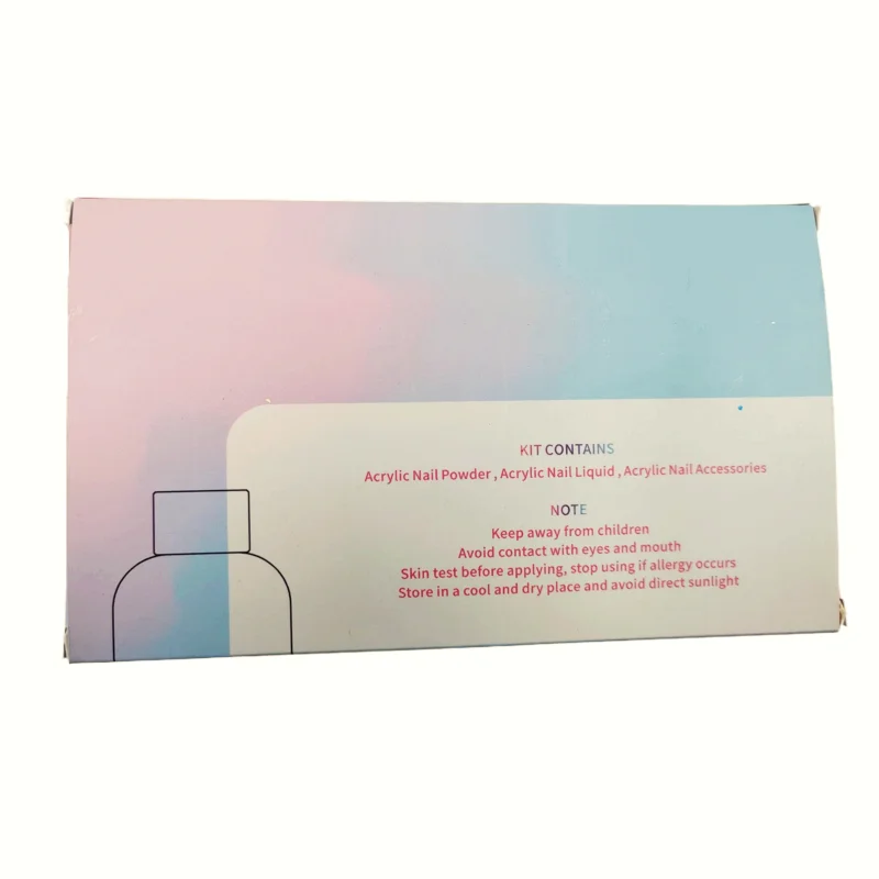 Wholesale Carving Extension Builder Color Polymer Powder Clear 3 In 1 Nude Dipping Nail Acrylic Powder Set For Nails