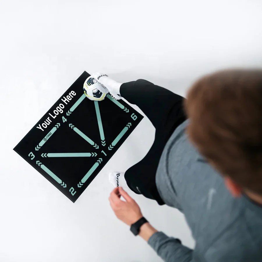 Professional Practicing Mat Nitrile Rubber Non Slip Football Training Mat for Soccer