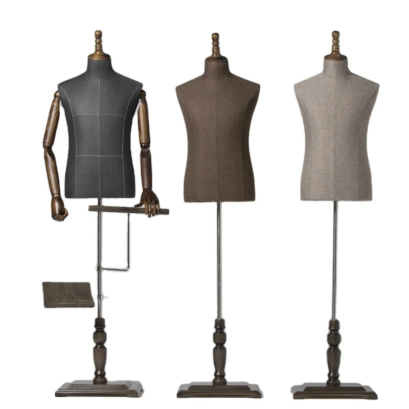 Clothing store model props male full body window suit showing the body model hanger body