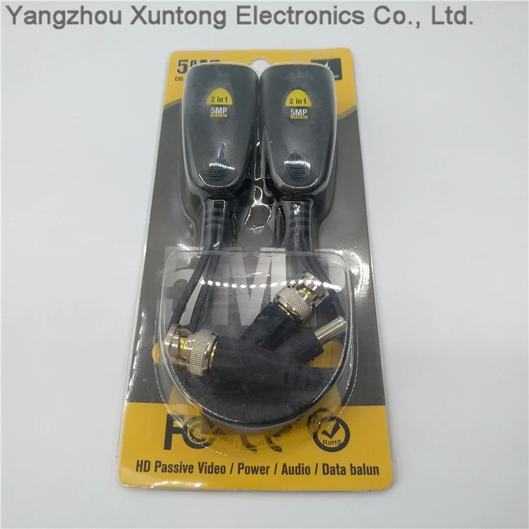 50 ohm BNC male connector CATV video balun