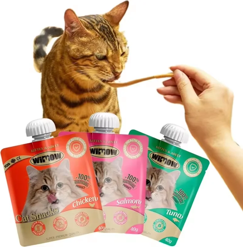 Manufacturer   Cat Wet Food Treats Cat Food Pet Food Chicken Salmon Tuna 3 flavors