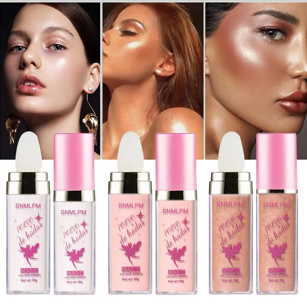 SNMLPM Wholesale Glitter Powder Highlighter Polvo De Hadas Fairy Dust Highlight Patting Powder for Face and Eye,Sparkling Body