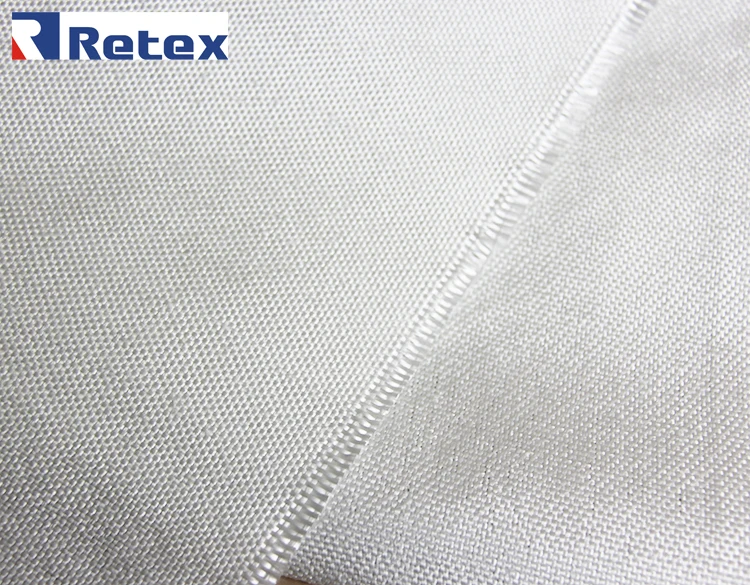 2025 Heat Resistant E-Glass Textured Fiberglass Fabric Bulk Fiberglass cloth for Fire Proof Welding Blanket
