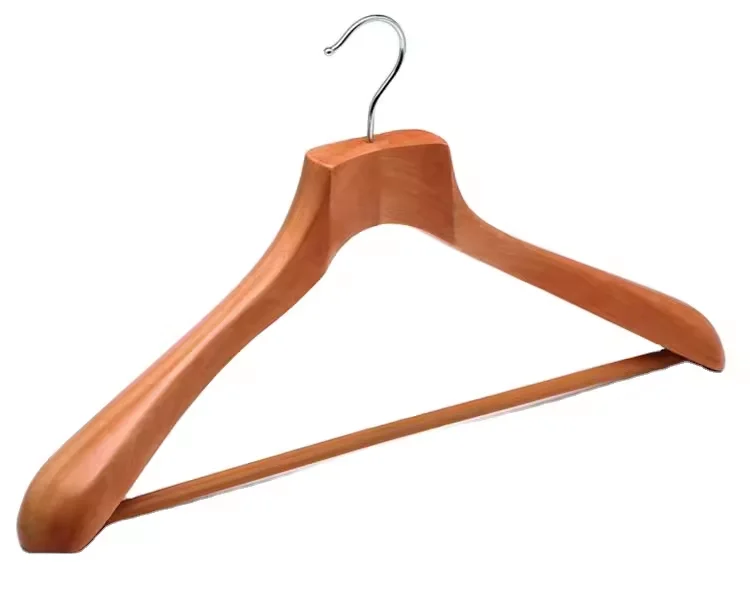 Glory Hanger High quality luxury wooden hanger with wide shoulder