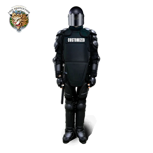 Riot Equipment Police Anti Riot Suit Body Armor Protective Equipment Lion Protection 1 Set Gear 165-190cm Policemen ISO9001:2015