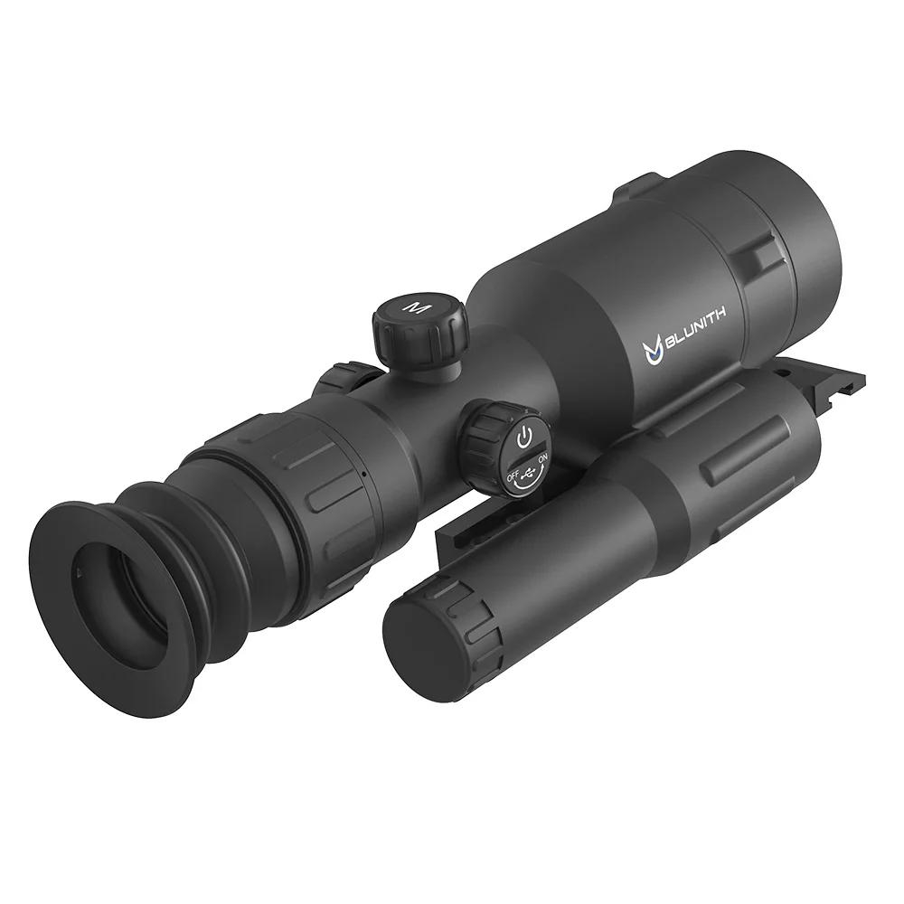 Blunith outdoor night hunting animal observation laser rangefinder thermal imaging scope