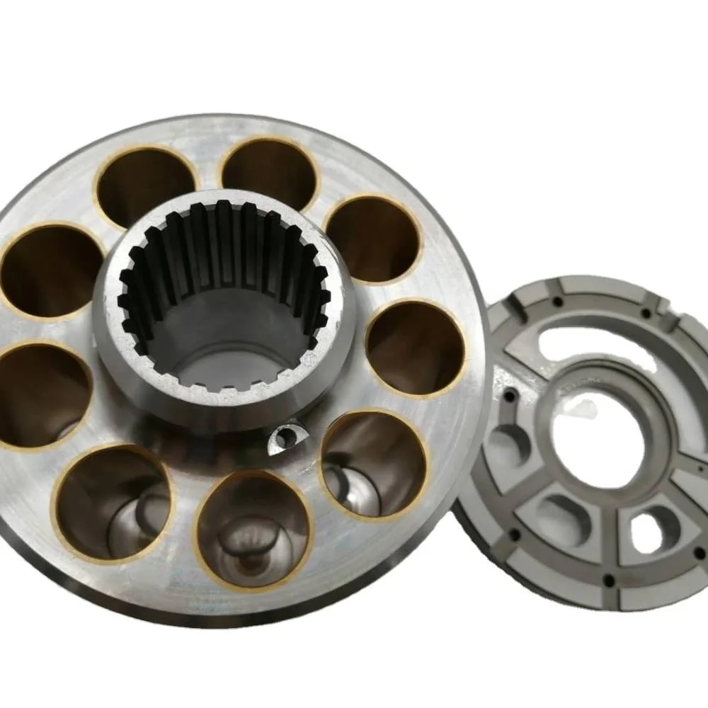 PC138-2 Excavator HANDOK Hydraulic parts Valve plate Cylinder block For Main pump 708-1L-00551