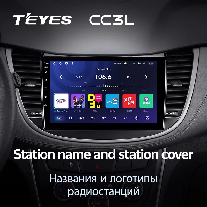 TEYES CC3L WIFI For Chevrolet Tracker 3 2013 - 2017 Car Radio Multimedia Video Player Navigation stereo GPS Android No 2din 2 di