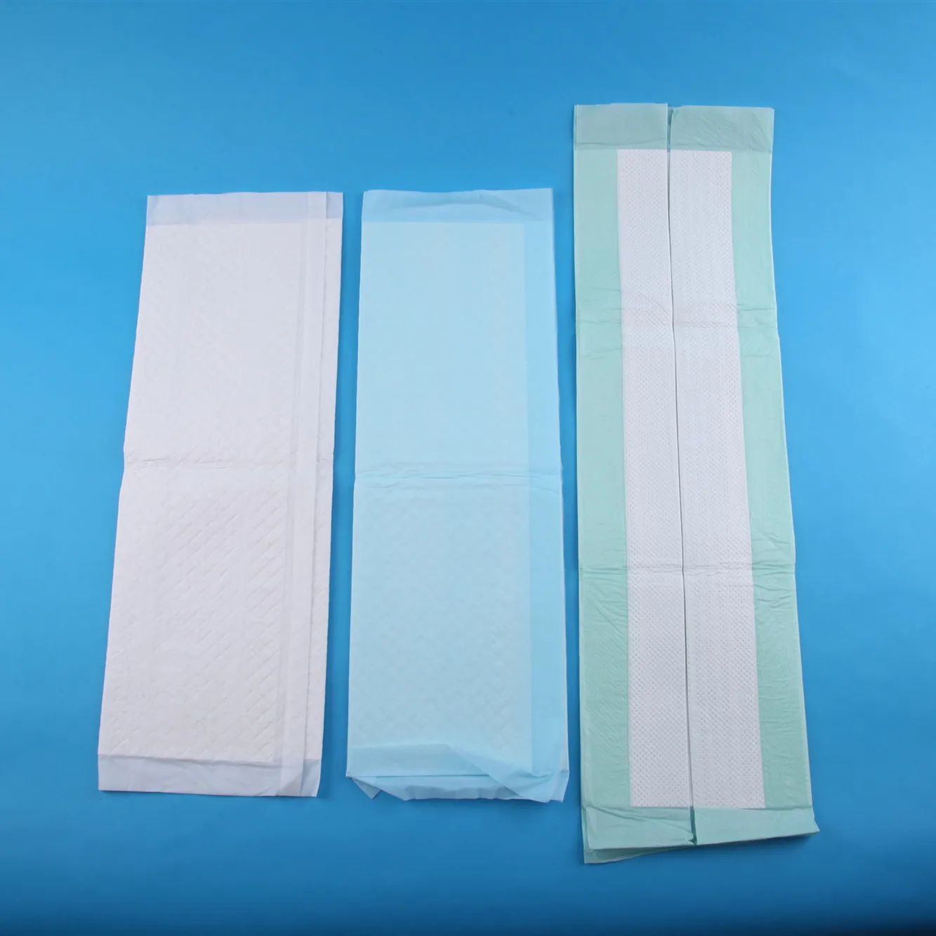 China factory incontinence problems care bed wetting pads disposable bed underpads for elderly