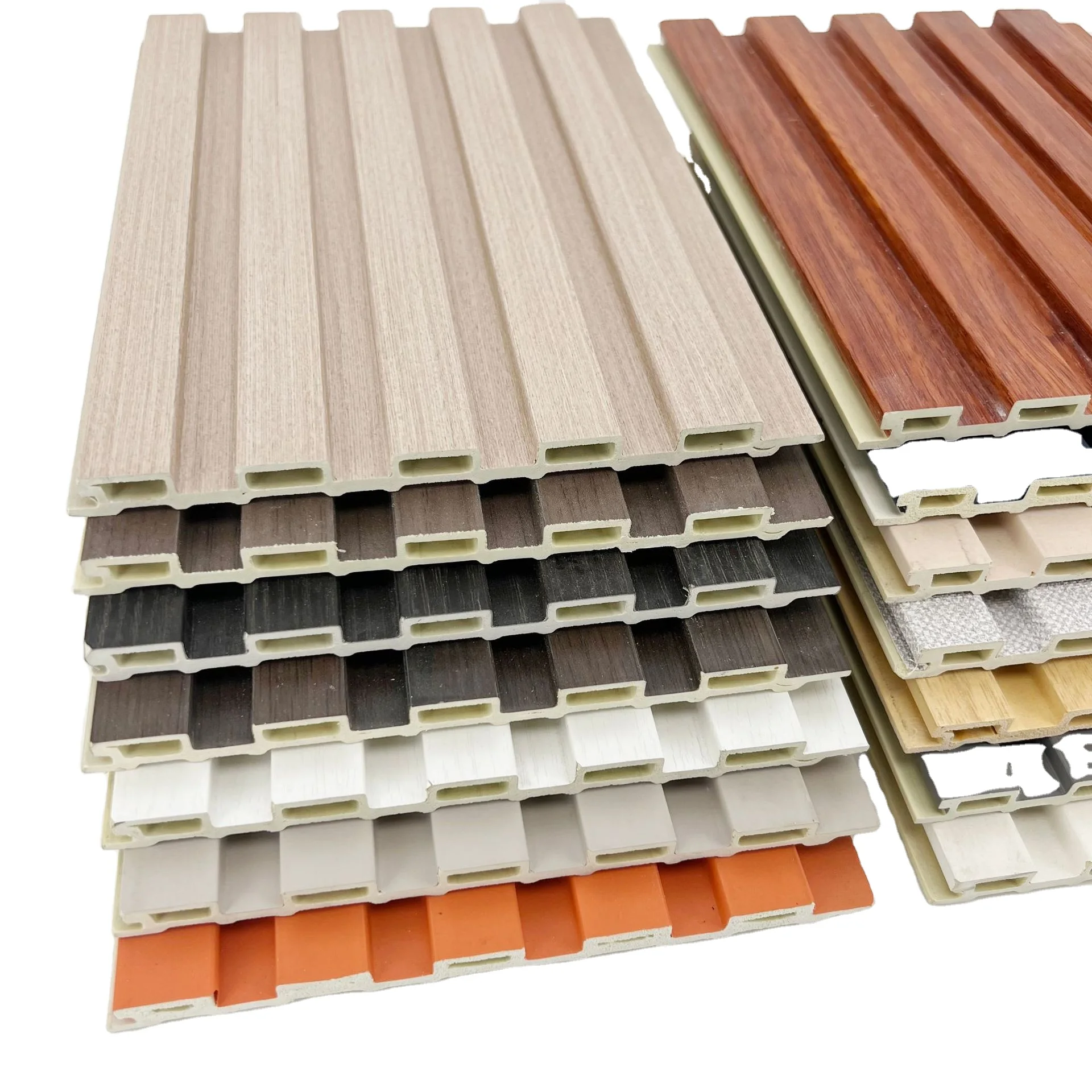 WPC Wood Wall Panel PVC Dekorasi Dinding yang Stylish dan Praktis