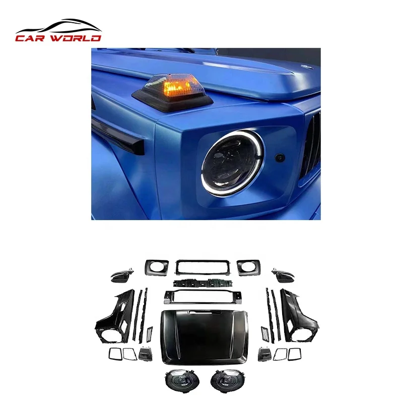 Car Body  Kits Plastic For G class old upgrade new For Mercedes-Benz G-Class W463 upgrade W464 AMG style  PP plastic material
