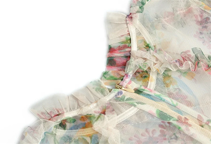 Женское длинное платье с цветочным принтом, Вечернее Платье макси с длинным рукавом, весна-лето 2022