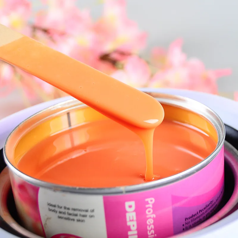 Hair removal beeswax oily 800g hot wax iron canned warm wax rosin soft wax cross-border hair remover