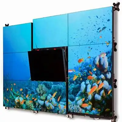 46 49 55 Inch Indoor Full Hd 3x3 Video Wall Monitor Ultra Narrow Bezel Lcd Video Wall 1080p Video Wall Display