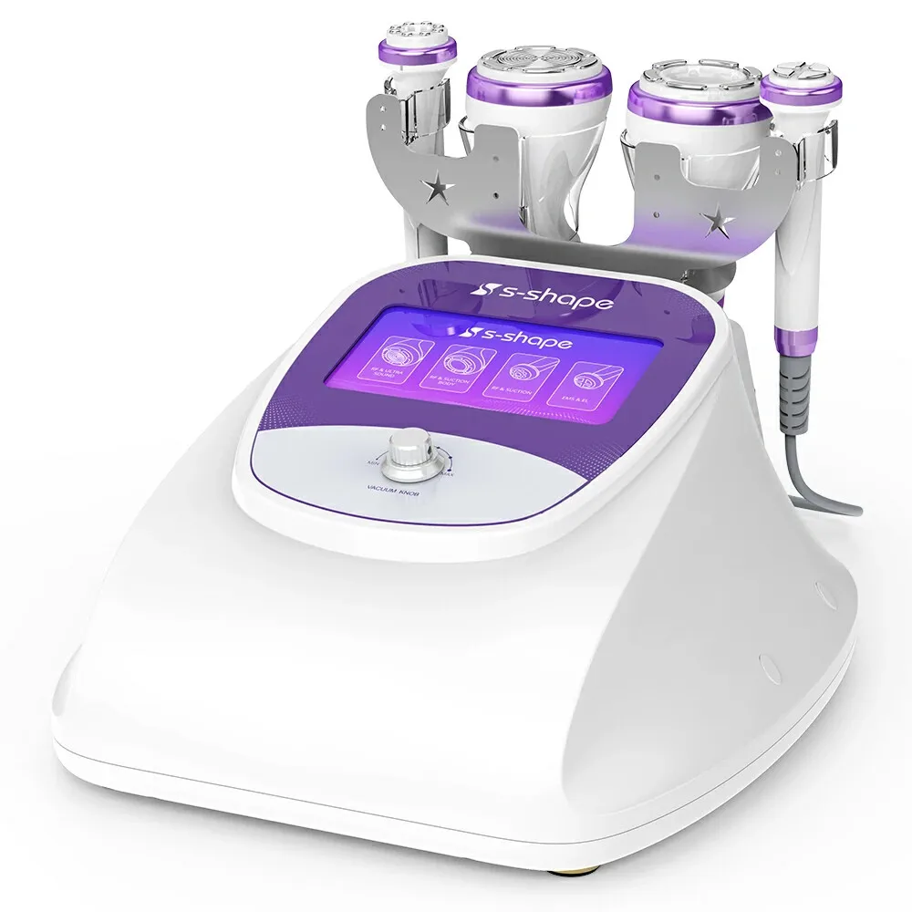 Hot sale Cavitation 2.5 30K S Shape Body Fat Reduce Slim RF EMS Face Skin Lift EL Beauty Salon Equipment