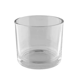 Wholesale Colored Glass Candle Jar Transparent Candle Containers With High Quality
