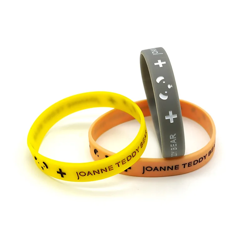 Hot Selling Customizable Silicone Sports Wristband Personalized Logo Bracelet for Promotional Events
