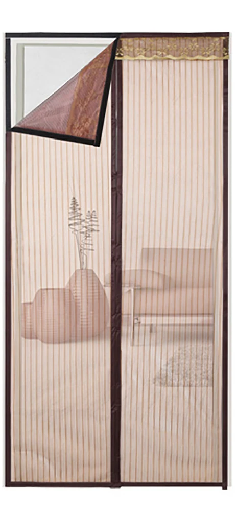 Magnetic Soft Screen Door Mosquito Protect Magnetic Net Strip Magnetic Curtain For Door & Windows