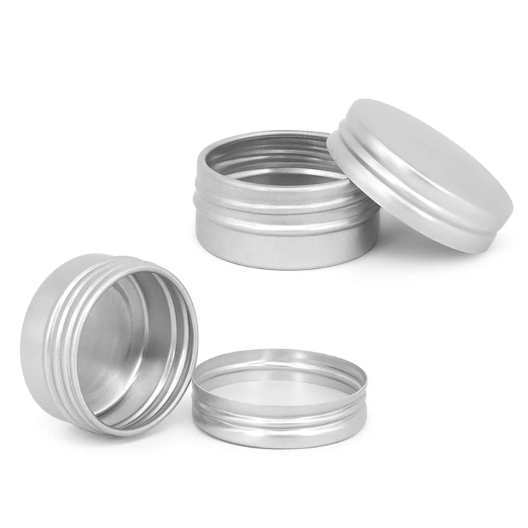 Красочные печатные металлические банки оптом по индивидуальному заказу 10 мл алюминиевая банка для хранения помады образец крема