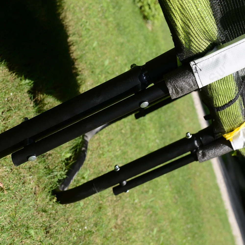 Sundown Reliable Folding Trampoline Garden Big Rectangular Trampolines Safe and Reliable Big Folding Garden Colored Trampoline