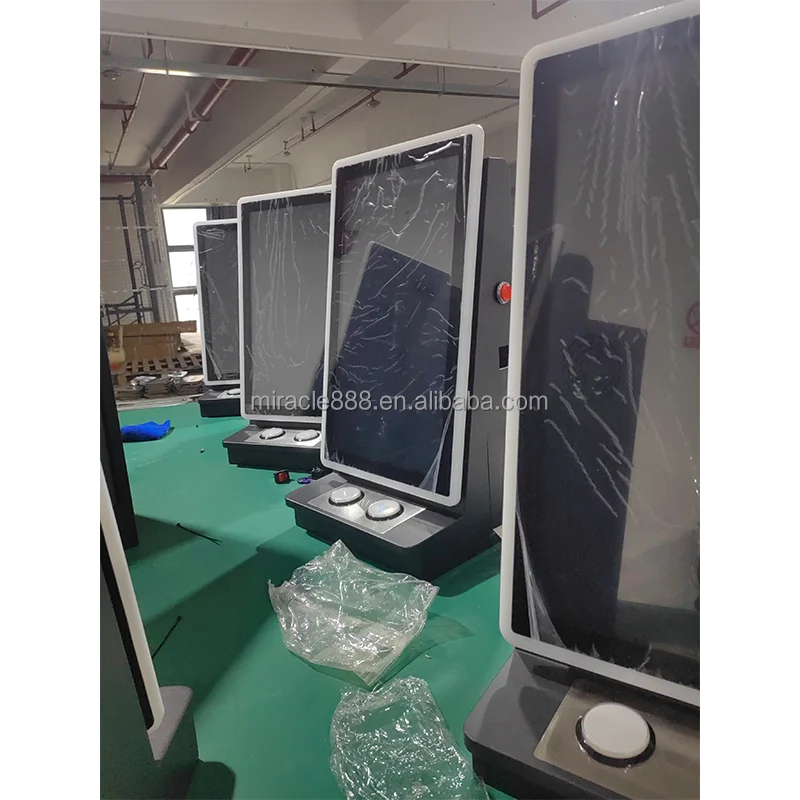 23.6 Inch Vertical Touch Screen Desktop Arcade Cabinet Bartop Arcade Machine For Skill Game