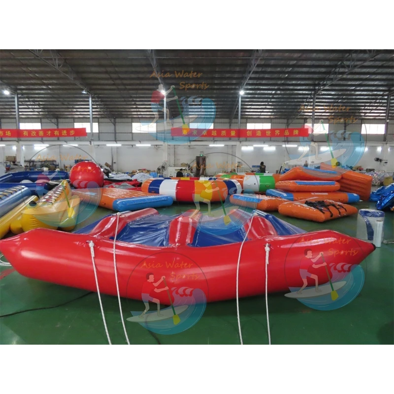 Crazy Water Sports Inflatable Flying Fish Tube Towable Inflatable Flying Fish Banana Boat For Jet Ski
