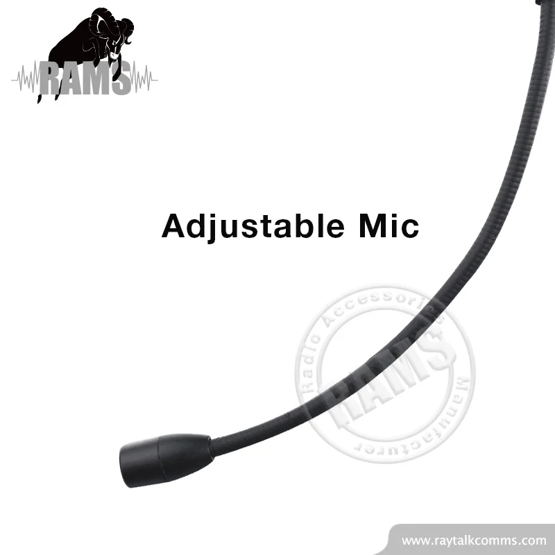 G Shape Ear Hook Earphone Earpiece Headset Wired Walkie Talkie Earpiece Headset with Mic for 2 Pin