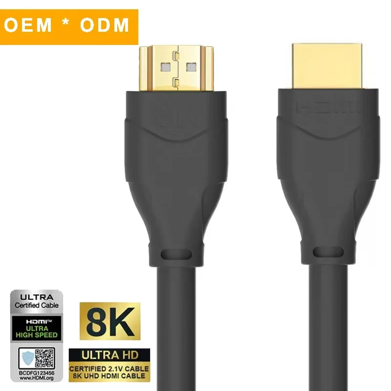 Высокоскоростной кабель HDMI Ethernet 3d 4k 8k HDMI-HDMI переходник штырь-штырь профессиональные кабели аудио-и