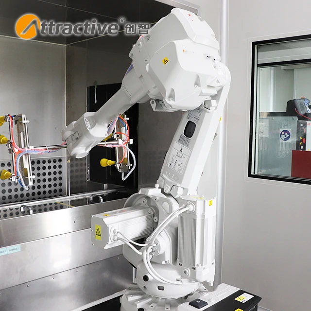 electric spray painting machine powder coating production line for manufacturing automobile bumpers and wooden door