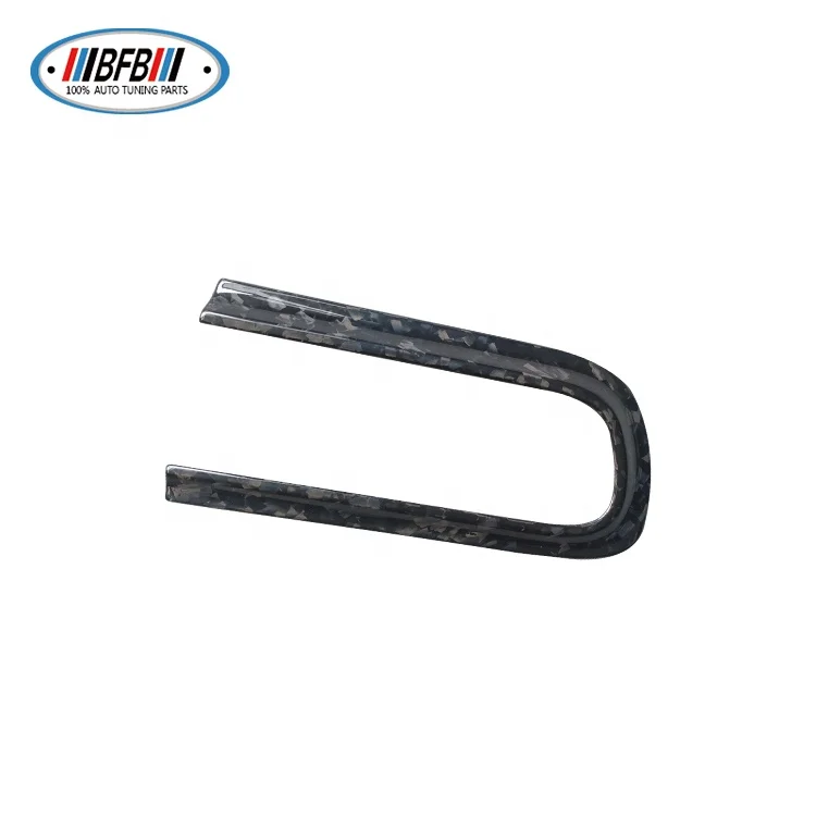 For Dodge Challenger 2015-2021 Rear Lamp Cover Real Dry Forged Carbon Rear Back Tail Light Lamp Cover