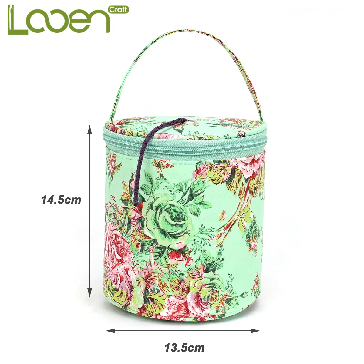 Looen Small Empty Knitting Storage Bag For Crochet Hook And Knitting Needles DIY Yarn Crochet Bag Sewing Tools Accessories