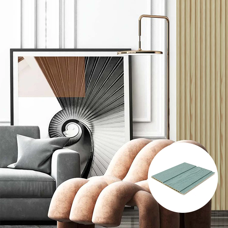 Manufacturer Regular Witop Decor Brown Wooden Grains 219*28 Wall Lining Wpc Wall Cladding For Dinning Room