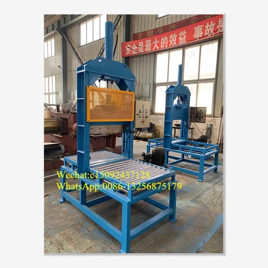 Hydraulic Rubber Bale Cutter Machine with CE Certificate