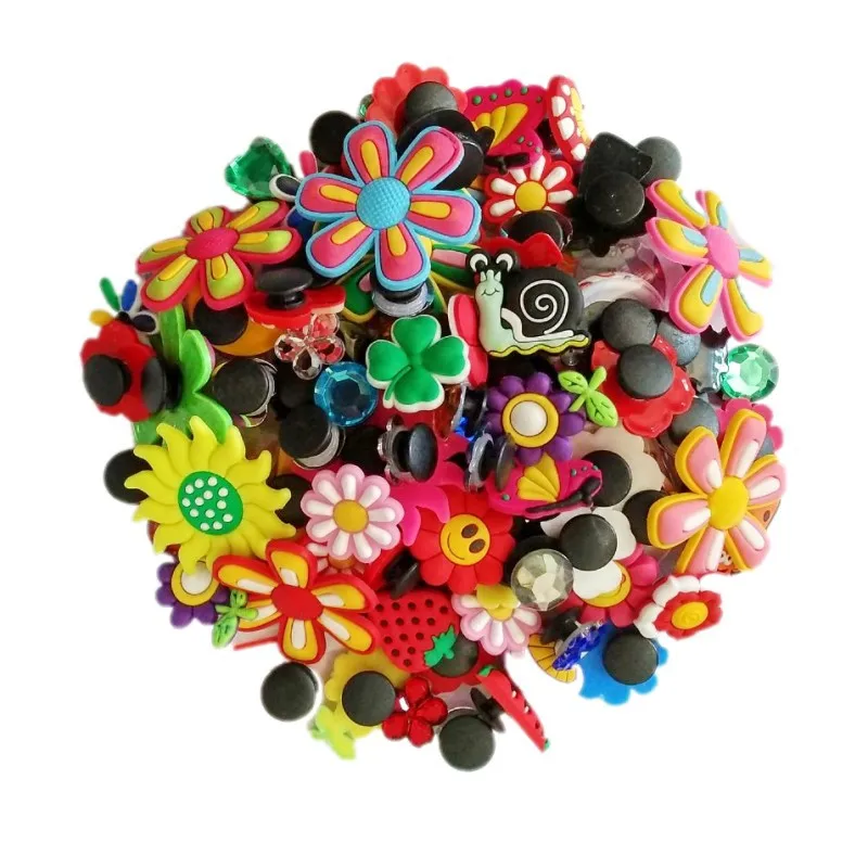 Wholesale rubber pvc shoe charm for croc shoe