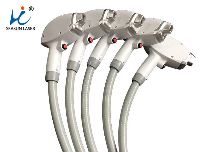 High quality good price 755 808 1064 hair removal diode laser handle piece screen handle for replacement and upgrade