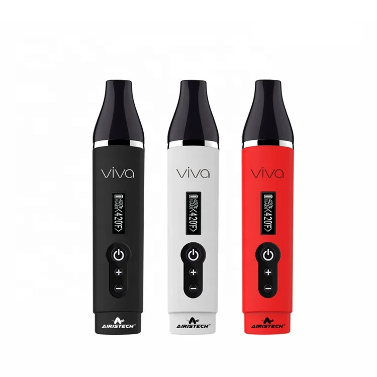 
Airis Herbva Viva dry herb vaporiser Hottest slim dry herb pen no-conbustion vaporizer heat not burn kit 