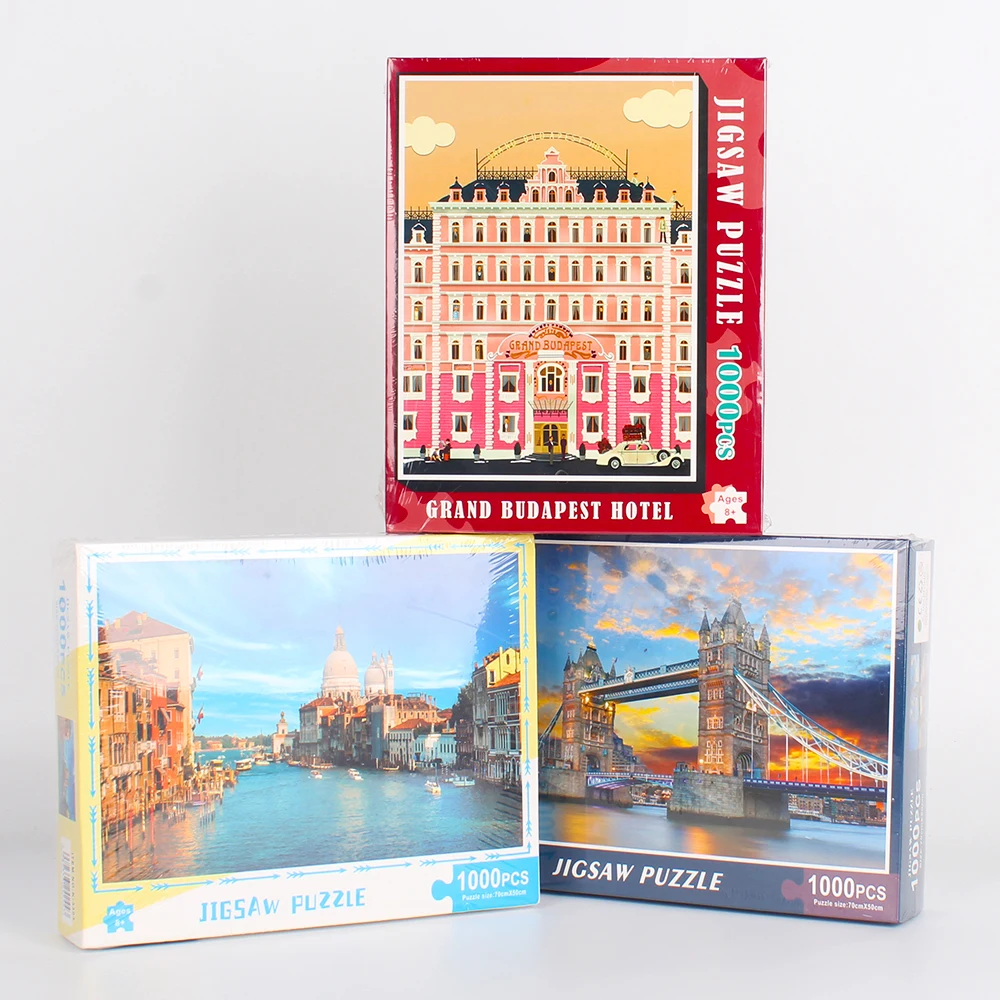 Wholesale 10000 13000 42000 Pcs Paper Adult Jigsaw Puzzles 10000 Piece Jigsaw Puzzle custom