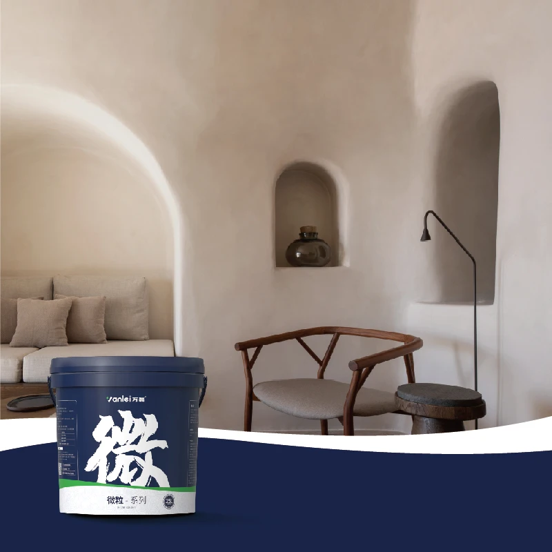 Wanlei Polished Concrete Look Surface Finish Micro Cement Wall