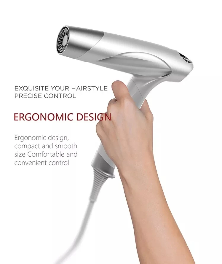 Новое поступление 2022, Анионный Быстросохнущий фен, высокоскоростной фен с обратным воздухом и складной конструкцией