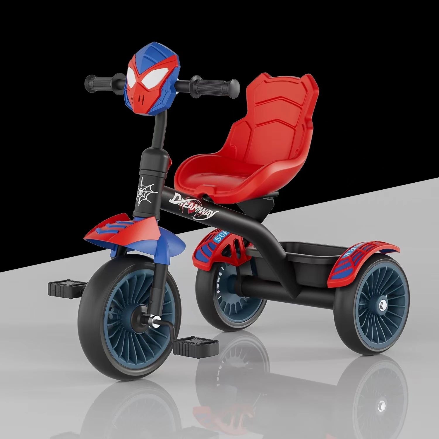 Cheap price children baby tricycle with push rod/4 in 1 baby cycle three wheel in guangdong/tricycle for 6 year old