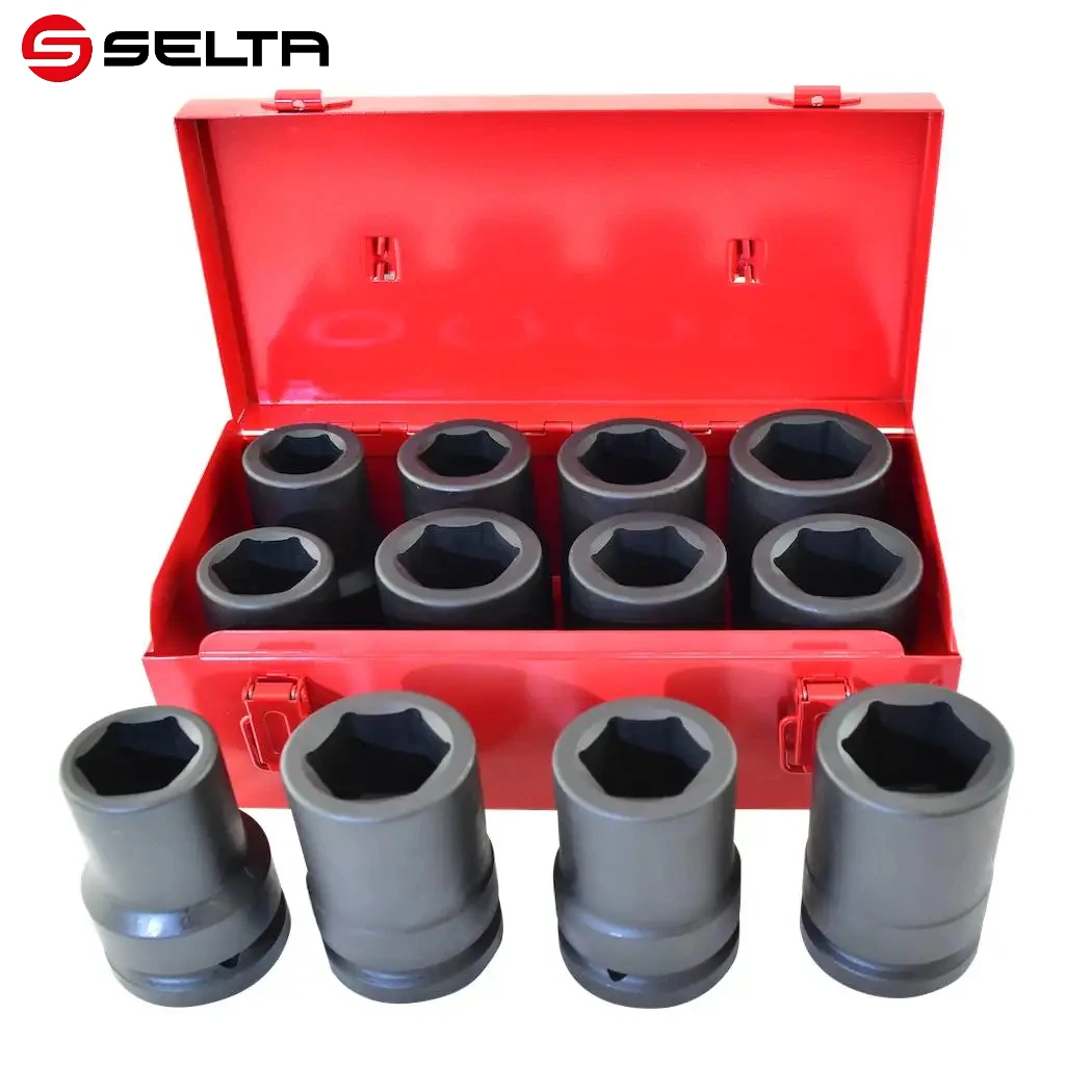 Premium Factory Custom impact heavy duty socket wrench set 3/4 deep car repair tool from Taiwan