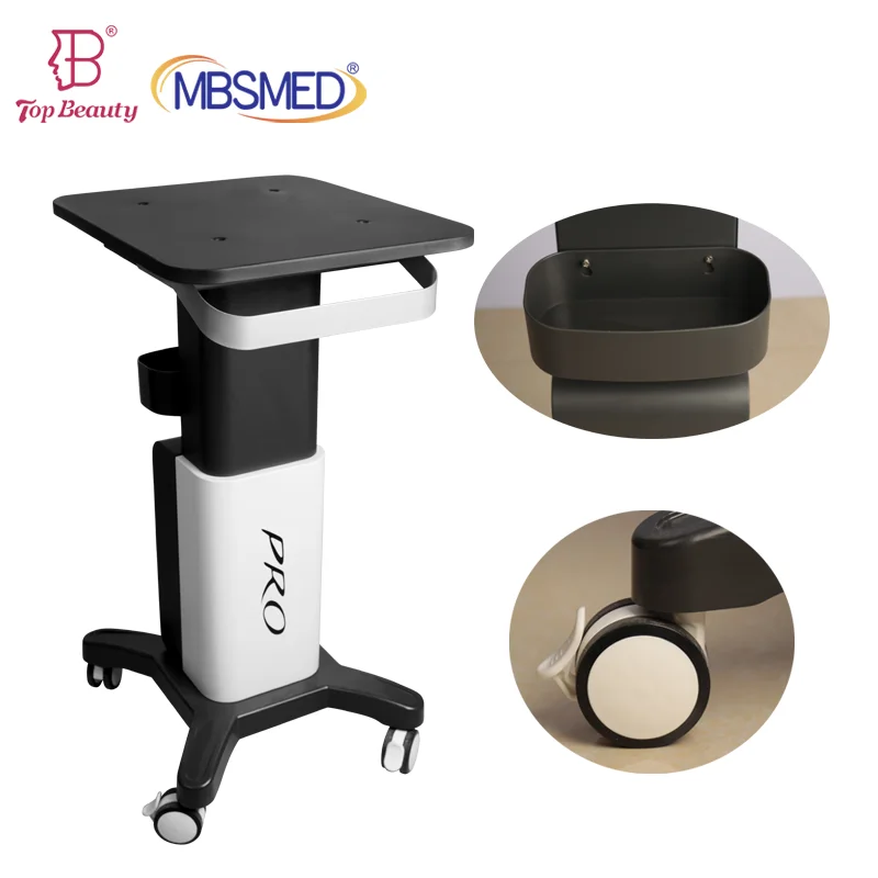 Wholesale Beauty Salon Equipment Trolley Bubble Carts Water Light Skin Management Storage Bracket Mobile Nail Cart