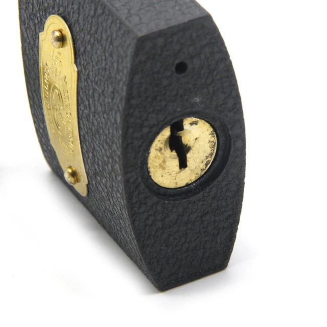 Shackle Safety Grey Iron Lock Padlock