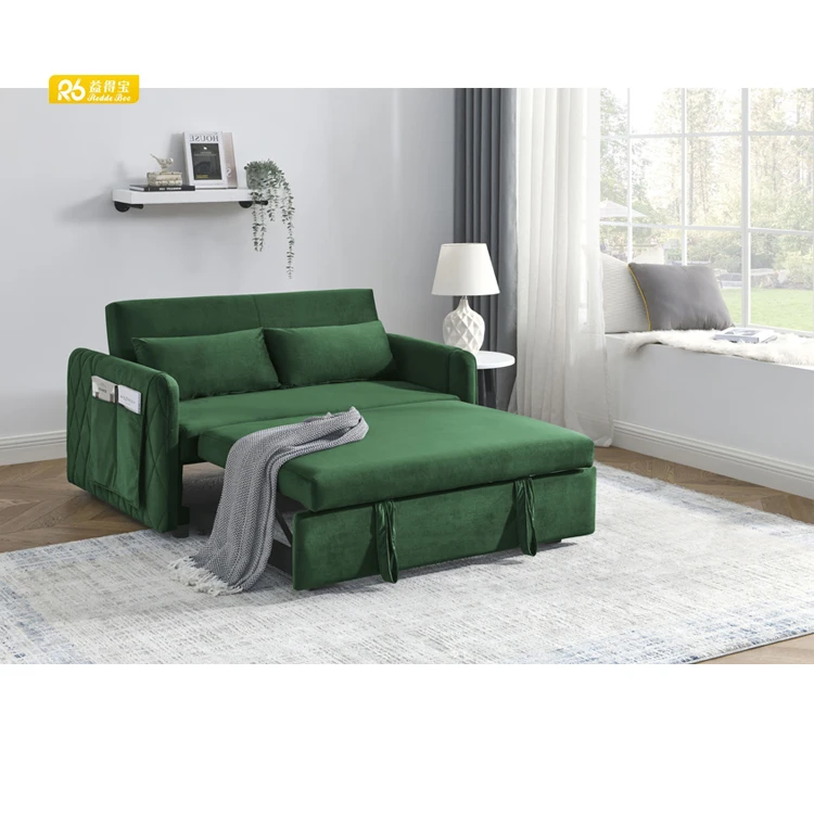 2024 new design multifunctional folding sofa bed chinese folding sofa bed with arms lazy sleeping multi-function sofa bed